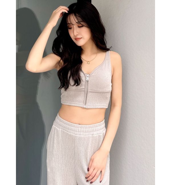 GYDA「リップルプリーツGGスライダービスチェ【SETUP着用可】」|その他|