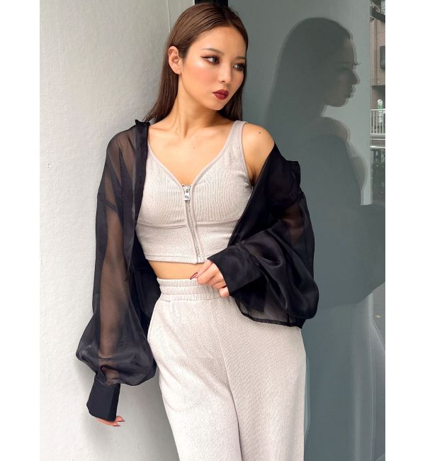 GYDA「リップルプリーツGGスライダービスチェ【SETUP着用可】」|その他|