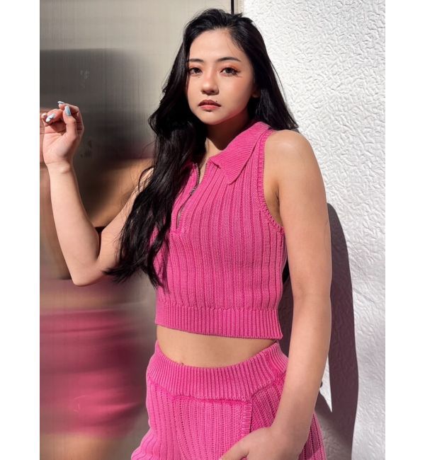 GYDA「ブリーチニットショートパンツ」|その他|