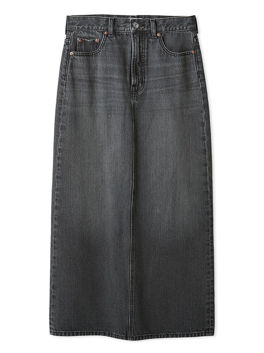 Mila Owen「後ベンツストレートマキシデニムスカート」|スカート|