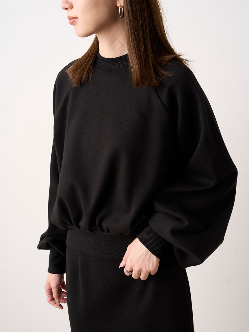 emmi atelier「裏起毛プルオーバースカートセット」|ワンピース|