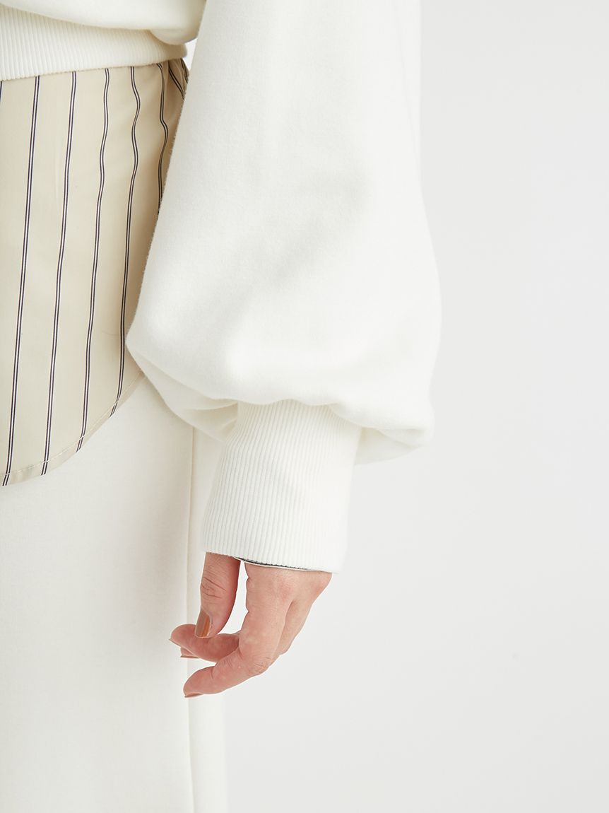 emmi atelier「裏起毛プルオーバースカートセット」|ワンピース|