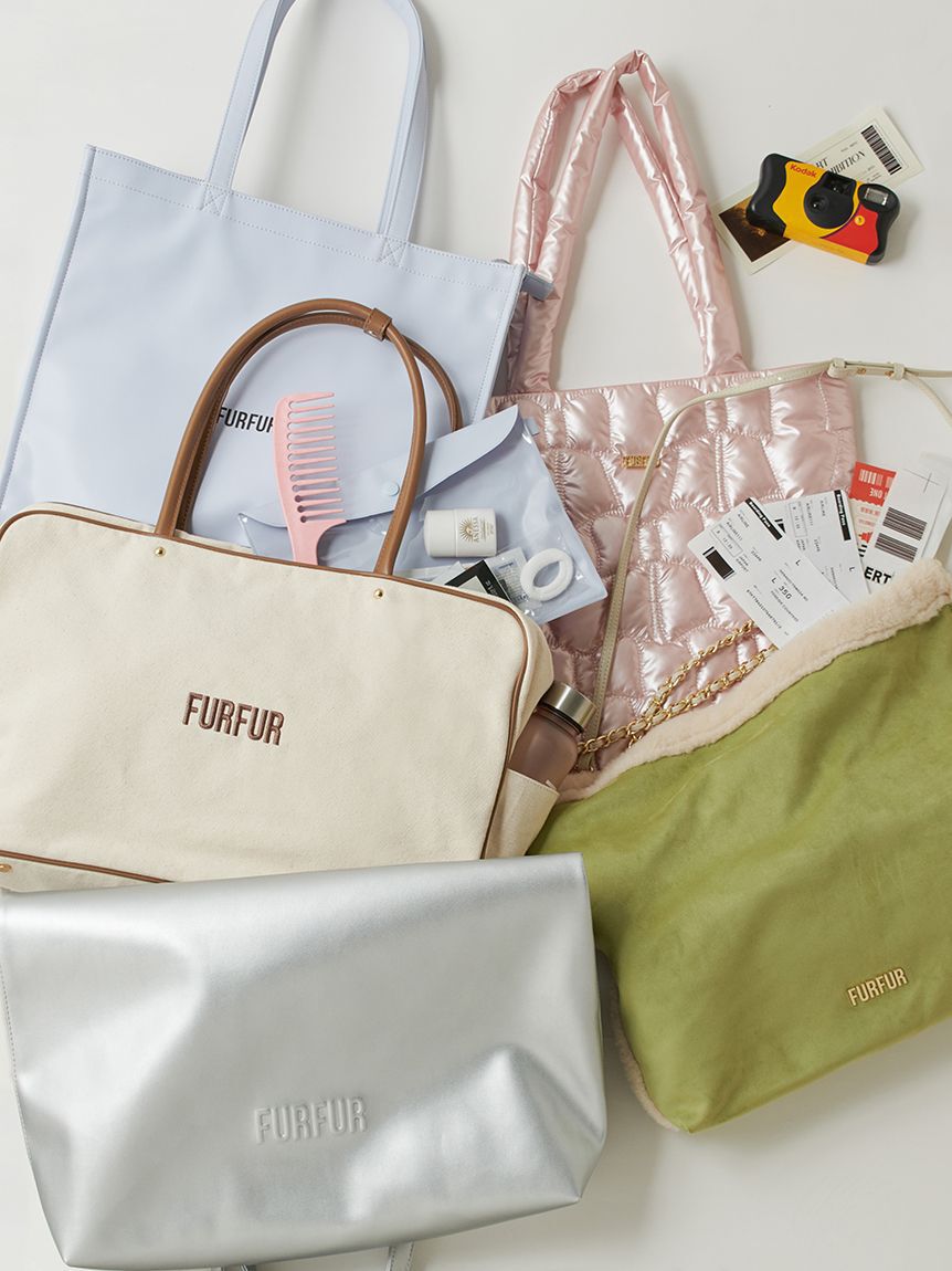 FURFUR「【WEB限定カラー】リボンキルティングトートバッグ」|トートバッグ|