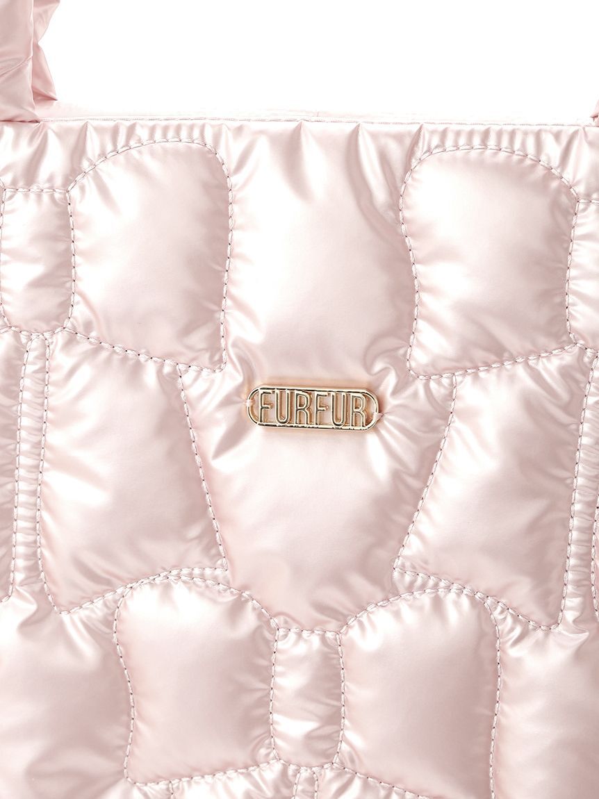 FURFUR「【WEB限定カラー】リボンキルティングトートバッグ」|トートバッグ|