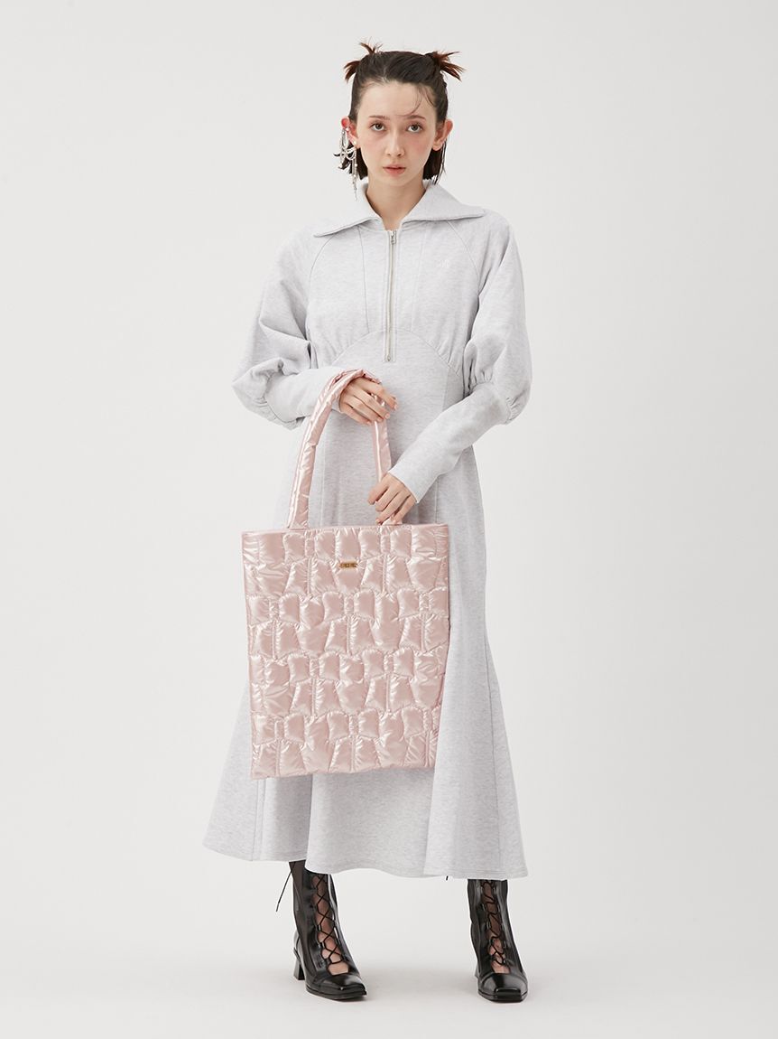 FURFUR「【WEB限定カラー】リボンキルティングトートバッグ」|トートバッグ|