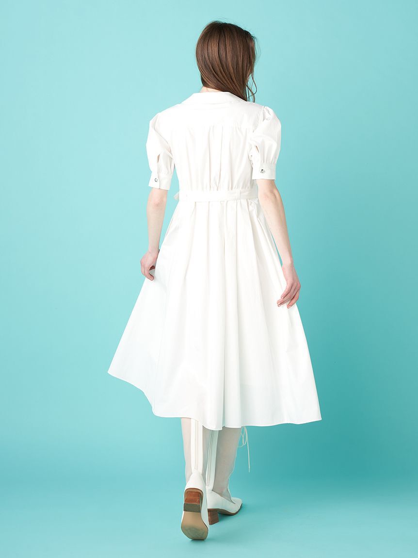 FURFUR「【限定サイズ】フラットカラーシャツワンピース」|ワンピース|