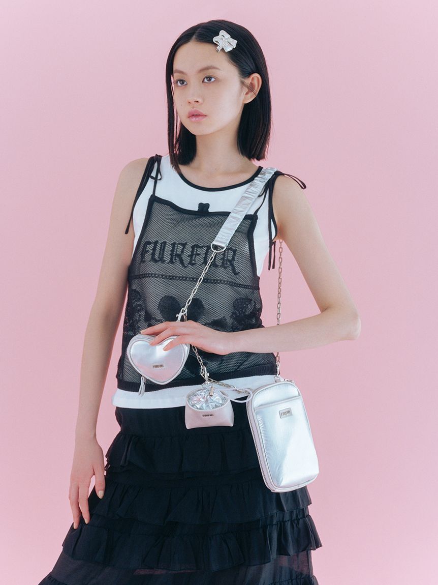 FURFUR「【WEB限定カラー】マテリアルコンビ3SETショルダーバッグ」|ショルダー・メッセンジャー|