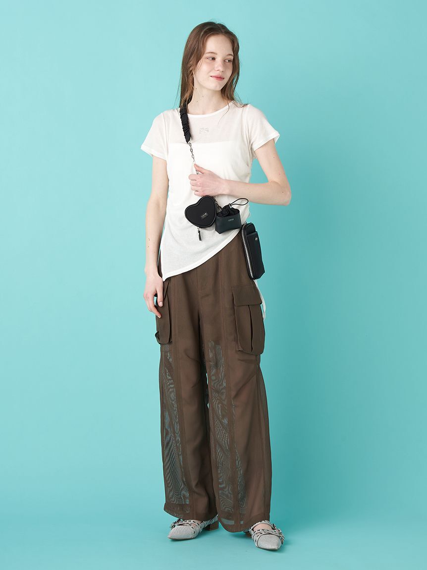 FURFUR「【WEB限定カラー】マテリアルコンビ3SETショルダーバッグ」|ショルダー・メッセンジャー|