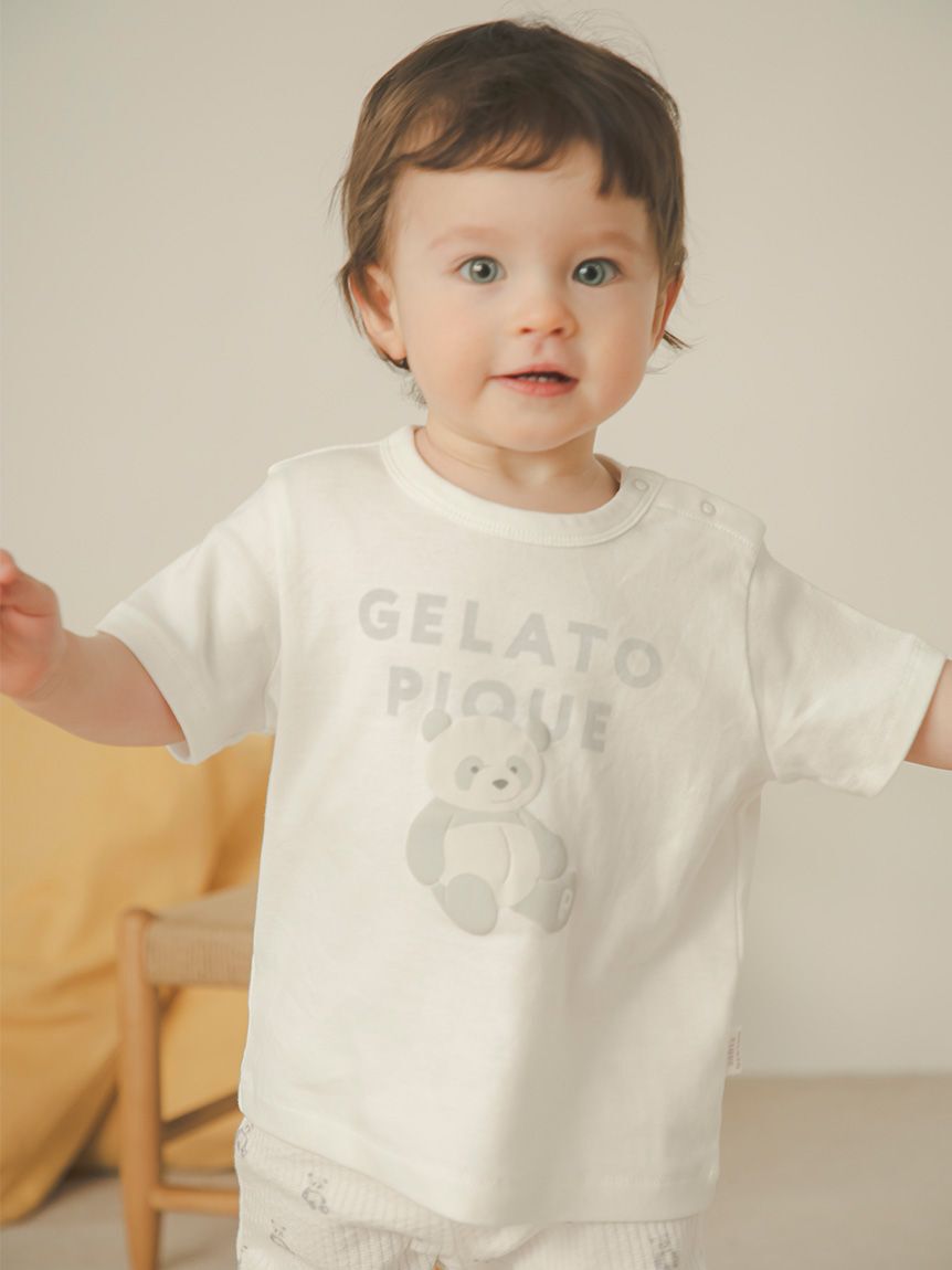 GELATO PIQUE KIDS & BABY「【BABY】ぬいぐるみワンポイントTシャツ」|その他ベビーウェア|