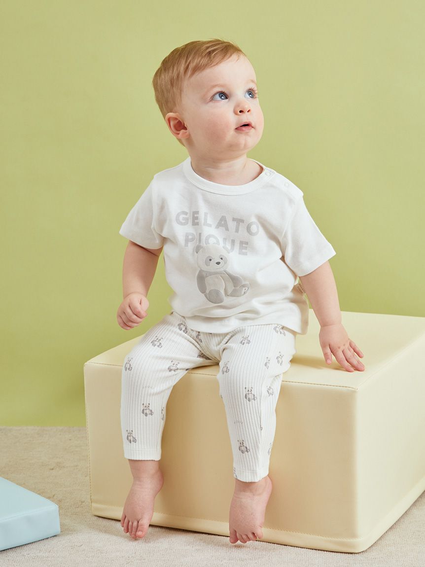 GELATO PIQUE KIDS & BABY「【BABY】ぬいぐるみワンポイントTシャツ」|その他ベビーウェア|