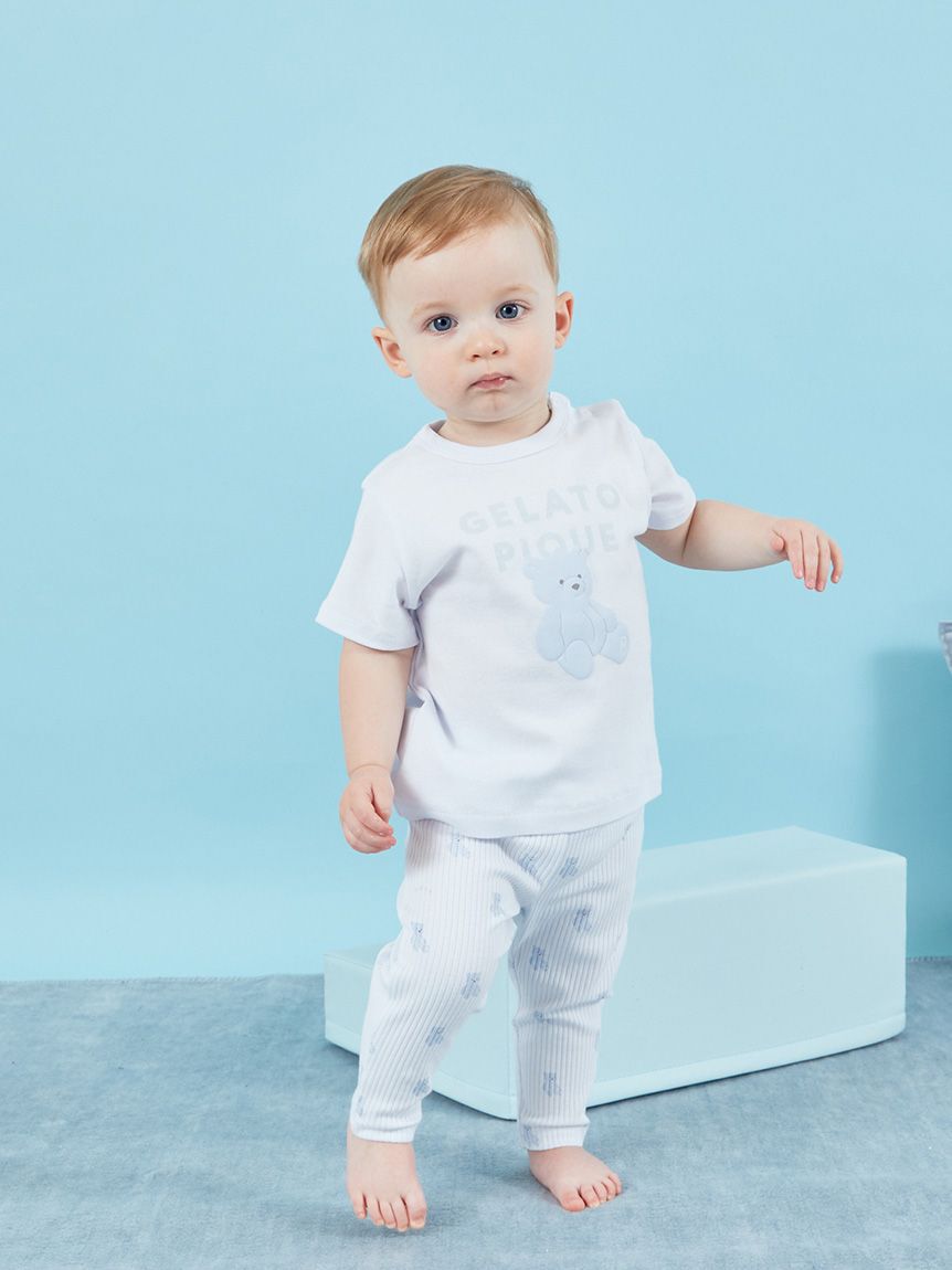 GELATO PIQUE KIDS & BABY「【BABY】ぬいぐるみワンポイントTシャツ」|その他ベビーウェア|