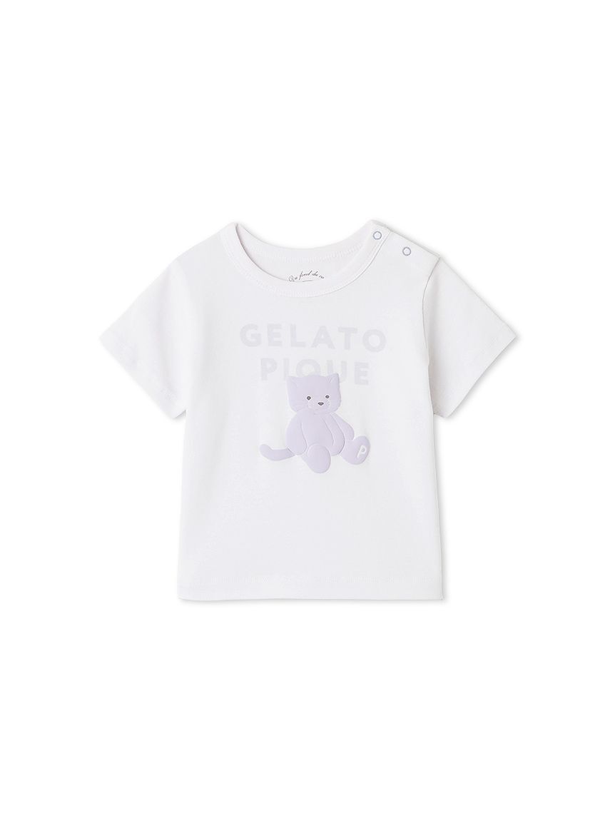 GELATO PIQUE KIDS & BABY「【BABY】ぬいぐるみワンポイントTシャツ」|その他ベビーウェア|
