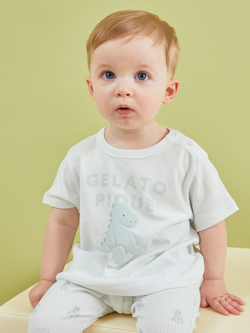 GELATO PIQUE KIDS & BABY「【BABY】ぬいぐるみワンポイントTシャツ」|その他ベビーウェア|MNT