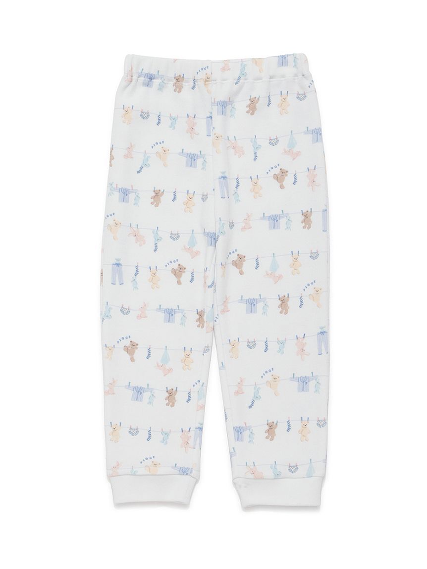 GELATO PIQUE KIDS & BABY「【KIDS】ウォッシングアニマル柄ロングパンツ」|ルームウェア|