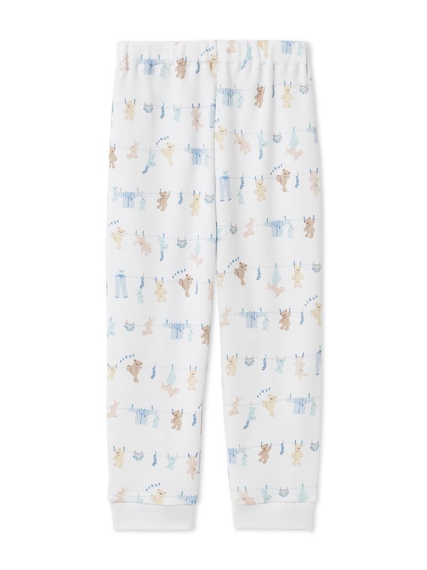 GELATO PIQUE KIDS & BABY「【KIDS】ウォッシングアニマル柄ロングパンツ」|ルームウェア|