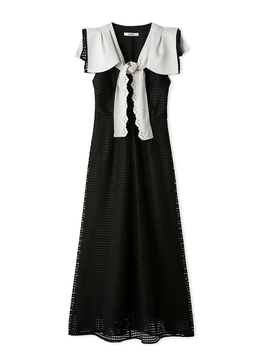 SNIDEL「【00サイズあり】セーラースカーフワンピース」|ワンピース|