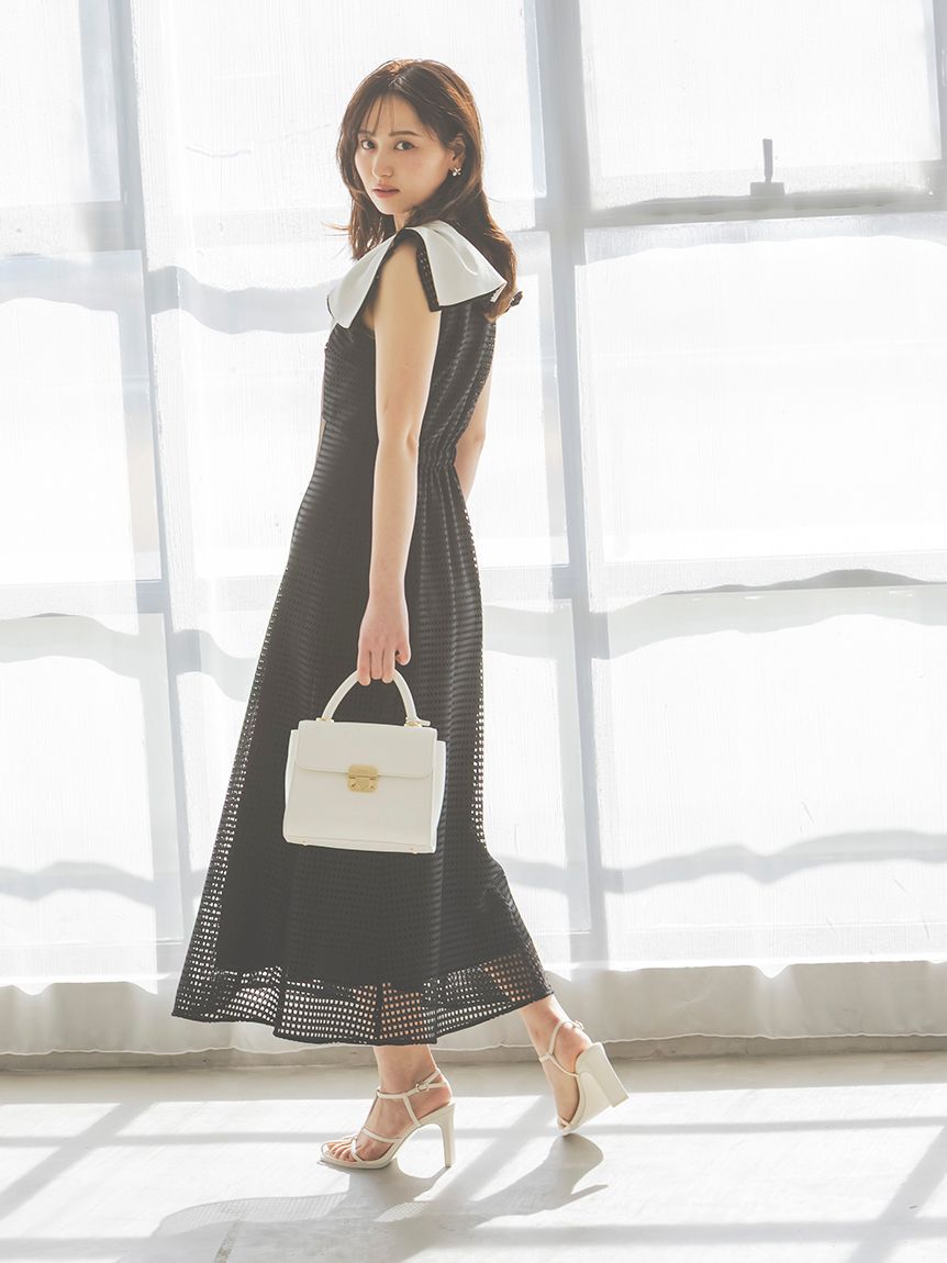 SNIDEL「【00サイズあり】セーラースカーフワンピース」|ワンピース|