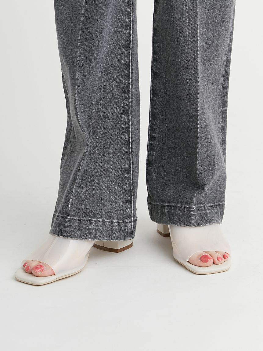 CELFORD「ハイウエストフレアデニムパンツ」|デニム|