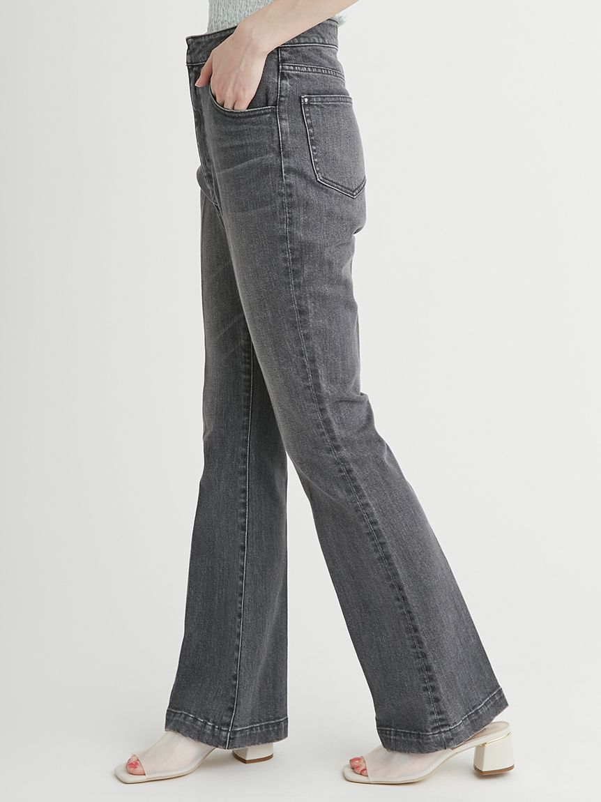 CELFORD「ハイウエストフレアデニムパンツ」|デニム|