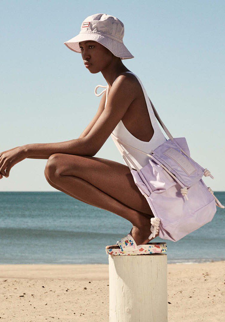 HUNTER「ナイロン パッカブル バケット ハット」|ハット|