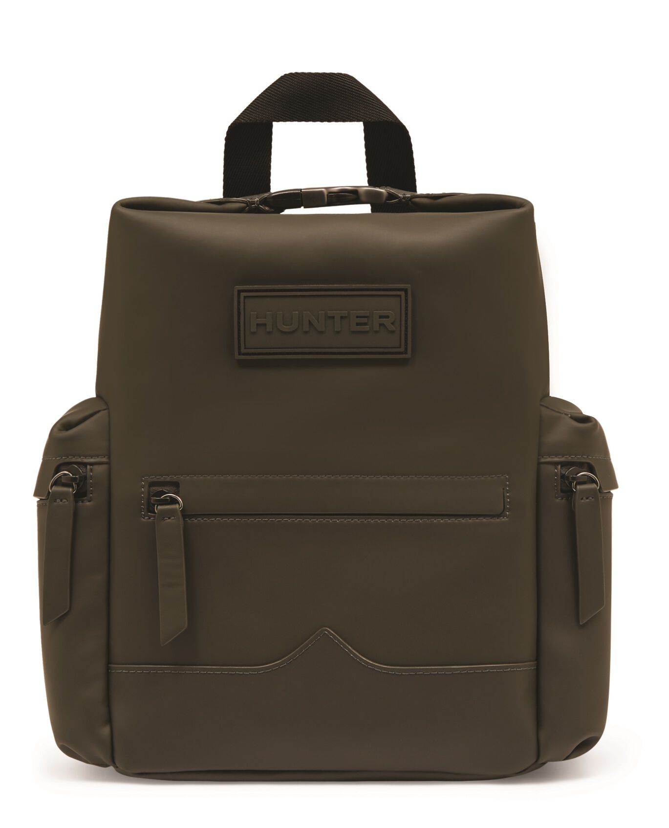 HUNTER「オリジナルトップクリップバックパック ラバライズドレザー ミディアム」|リュック|DOV