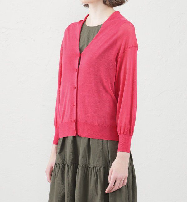 MACKINTOSH PHILOSOPHY「【Heavenly Sheer Knit】ドルマンカーディガン」|ニット・セーター|