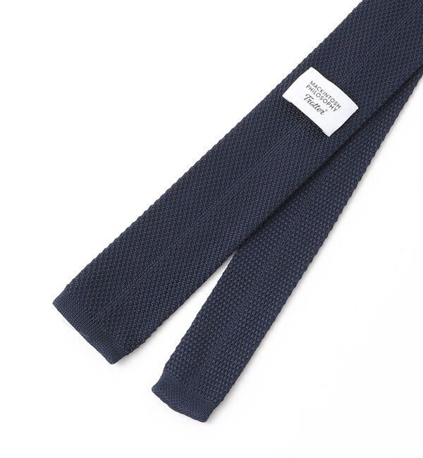 MACKINTOSH PHILOSOPHY「トロッター ニットタイ ドライカノコ」|ネクタイ・蝶ネクタイ|