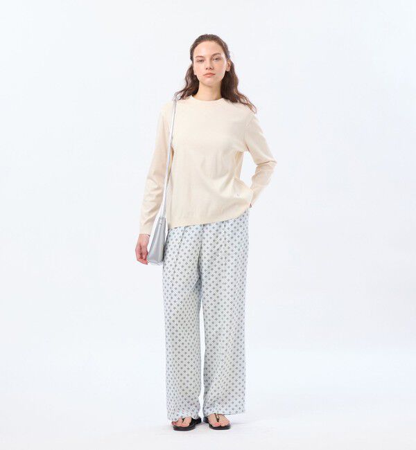 MACKINTOSH PHILOSOPHY「シルキーコットンニットプルオーバー」|ニット・セーター|