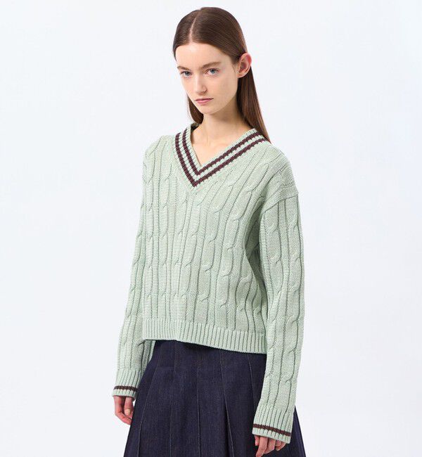 MACKINTOSH PHILOSOPHY「【Ranton（ラントン）】チルデンニット」|ニット・セーター|グリーン