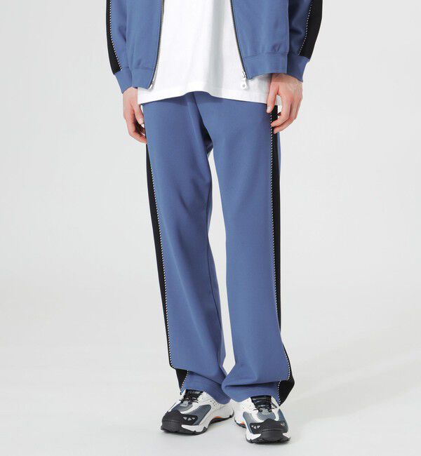  「サイドツイストコードイージーパンツ」|その他|サックスブルー
