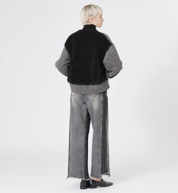  「MAPELラメイタリアンエアリー」|ブルゾン・スタジャン|