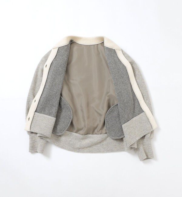  「MAPELラメイタリアンエアリー」|ブルゾン・スタジャン|