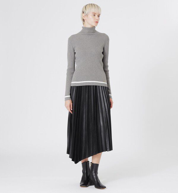  「コットンカシミヤタートルネック」|ニット・セーター|