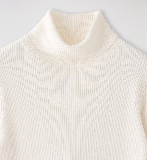  「コットンカシミヤタートルネック」|ニット・セーター|