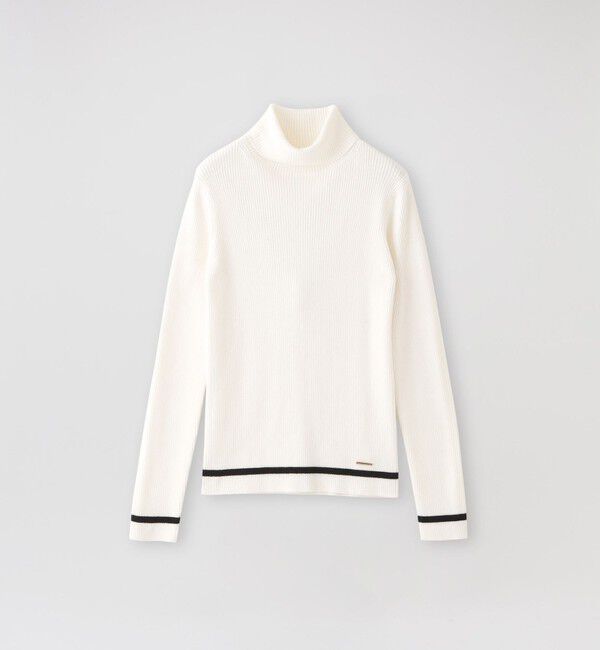  「コットンカシミヤタートルネック」|ニット・セーター|