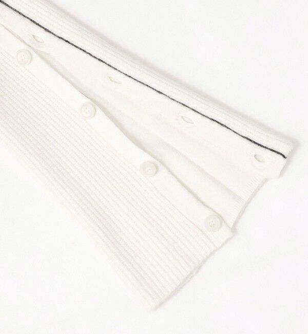  「キャメル混パイピングプルオーバー」|ニット・セーター|