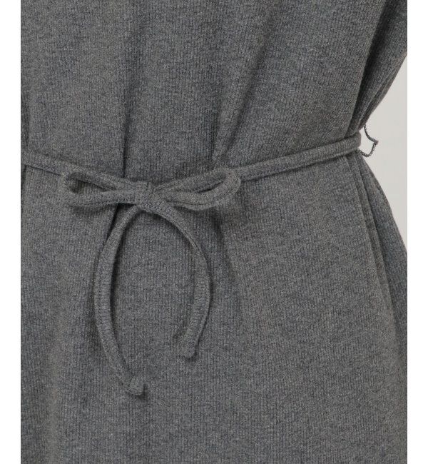 IKKA LOUNGE「テレコノースリーブプルオーバー」|Tシャツ・カットソー|