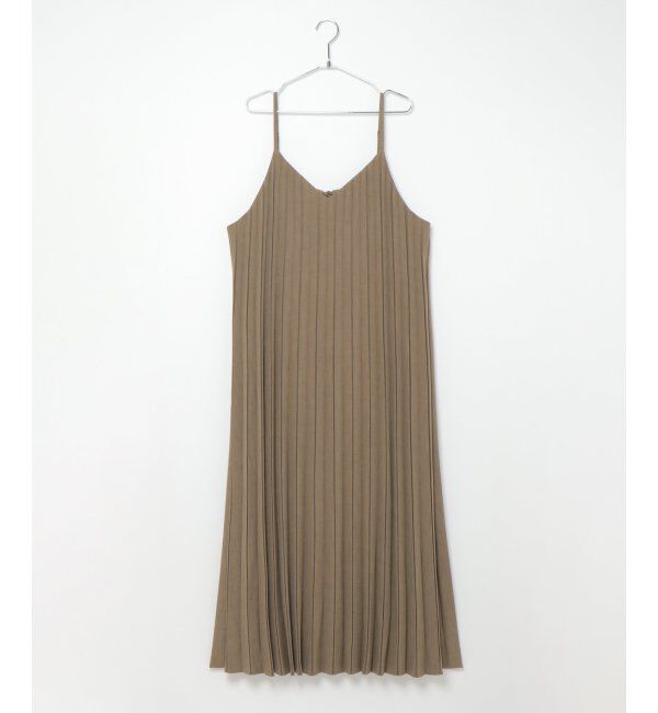 IKKA LOUNGE「&radic;M ルートエム プリーツワンピース」|ワンピース|
