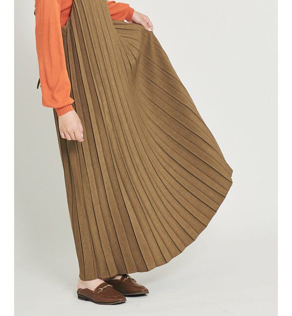 IKKA LOUNGE「&radic;M ルートエム プリーツワンピース」|ワンピース|