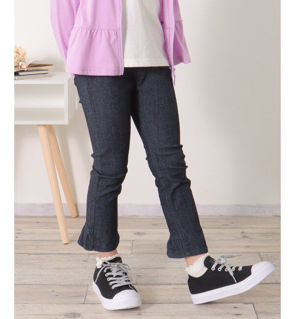 ikka kids「後ろフリルストレッチパンツ（120~160cm）」|その他|