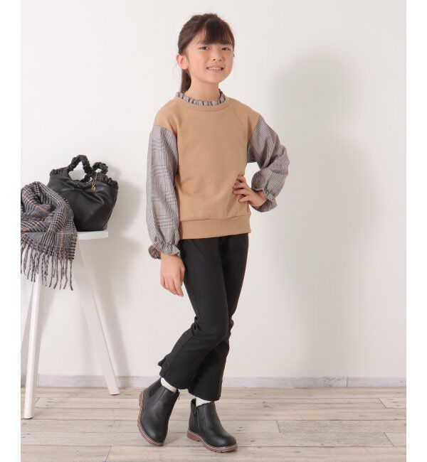 ikka kids「後ろフリルストレッチパンツ（120~160cm）」|その他|