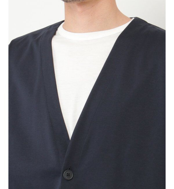 IKKA LOUNGE「【イージーケア／シワ軽減】イージーケアストレッチカーデジャケット【接触冷感／UVカット】ＪＫＴ」|Tシャツ・カットソー|