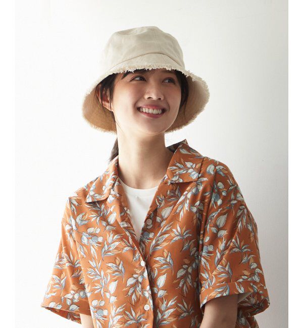 ikka「UVフリンジバケットハット」|その他|