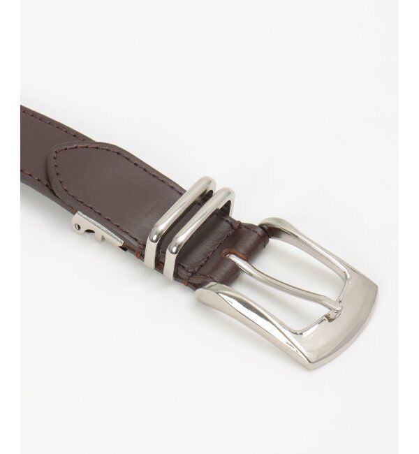 ikka「30mm Wカンレザーベルト」|ダウンベスト・ベスト|