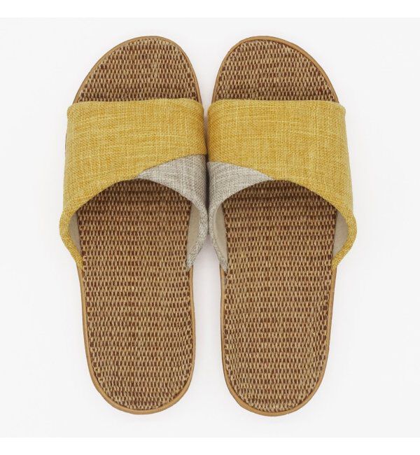 TOKYO DESIGN CHANNEL「ルームサンダルバイカラー Mサイズ」|ルームシューズ|