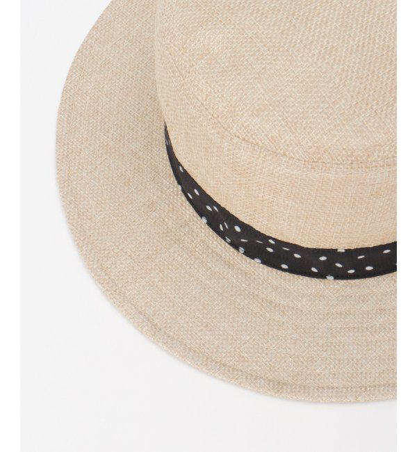 ikka kids「リネンタッチドットリボンハット」|その他|