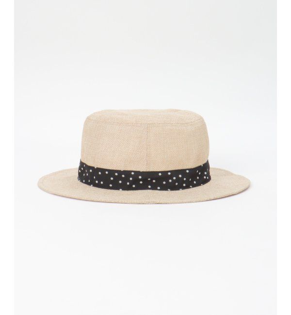 ikka kids「リネンタッチドットリボンハット」|その他|