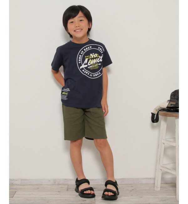 ikka kids「胸サークルロゴTシャツ（120~160cm）」|Tシャツ・カットソー|