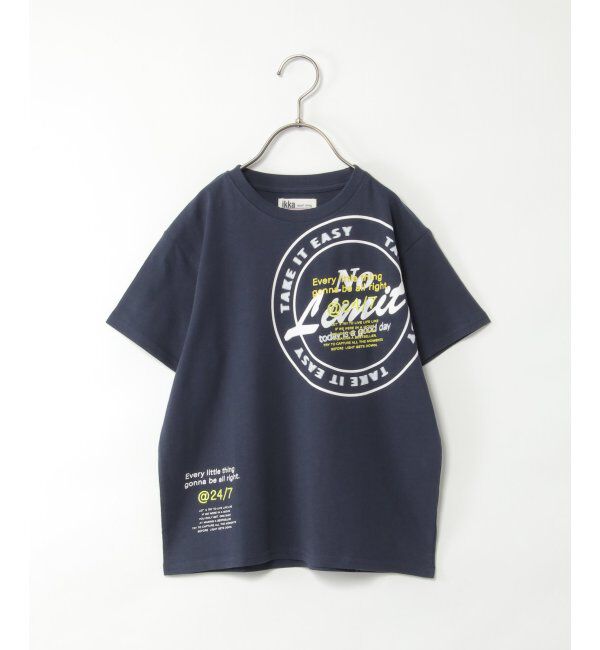 ikka kids「胸サークルロゴTシャツ（120~160cm）」|Tシャツ・カットソー|