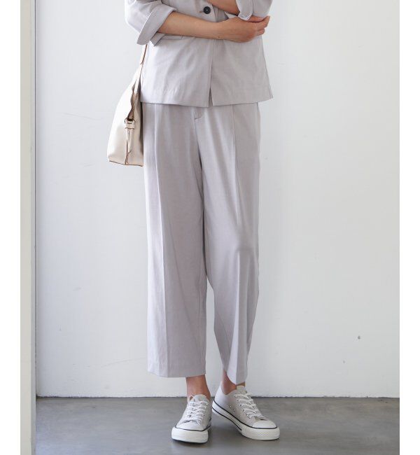 IKKA LOUNGE「【接触冷感】ひやっとBeasystretchワイドパンツ」|その他|